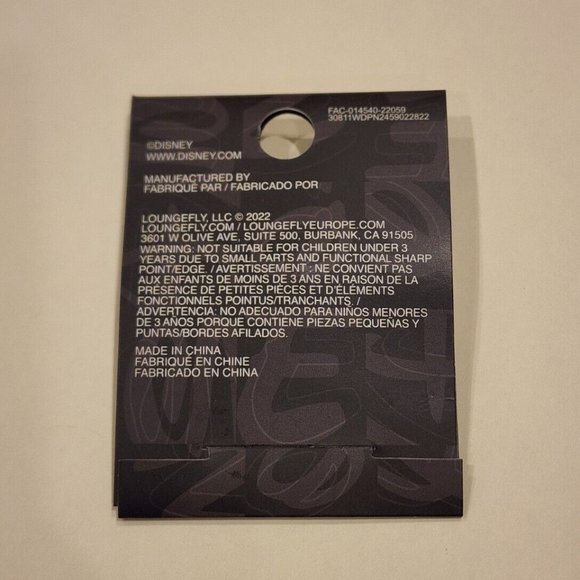 Loungefly Disney Minnie Mouse Glitter Tumbler Pin Sparkling Rose Gold Drink NEW - Picture 7 of 11